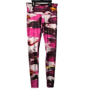 Lululemon Long Leggins Women Wunder Under Legging Fucsia Size 4 Low Rise